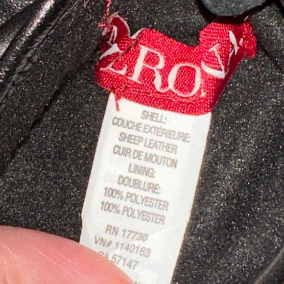 Merona Target Black Leather Quilted Driving Gloves - Picture 3 of 3